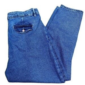 ASOS jeans button back pocket 33x30